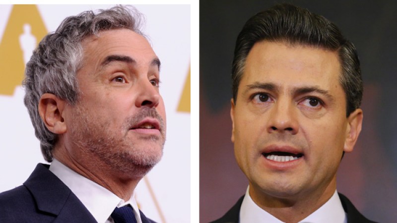 Alfonso Cuarón cuestiona a Peña Nieto