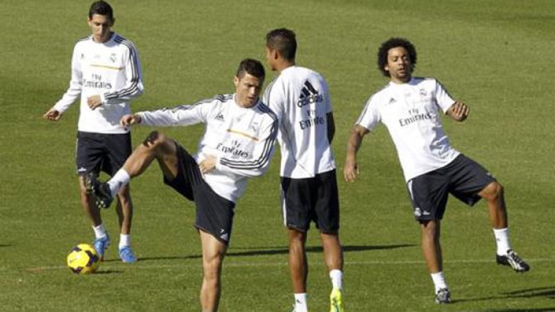 Jugadores del Real Madrid.