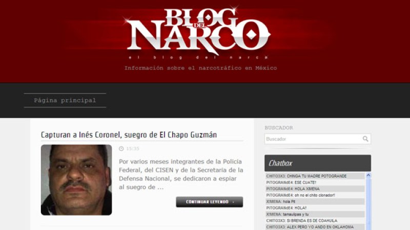 ¿Qué pasará con la página que informa sobre el narcotráfico en México?
