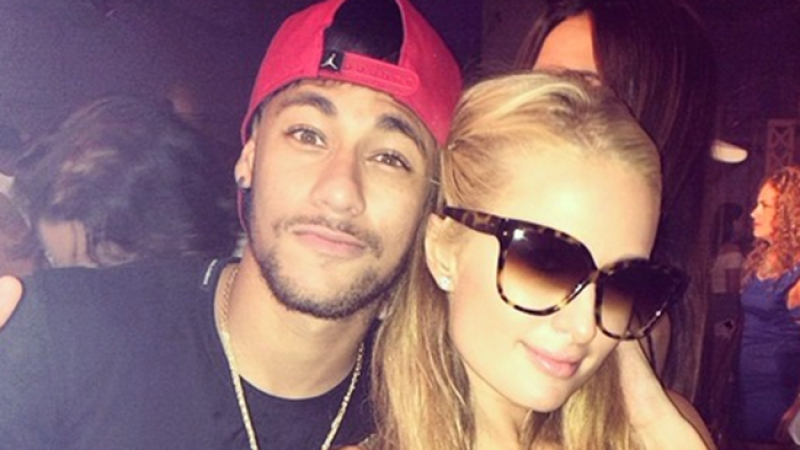 Neymar y Paris Hilton de fiesta en Ibiza