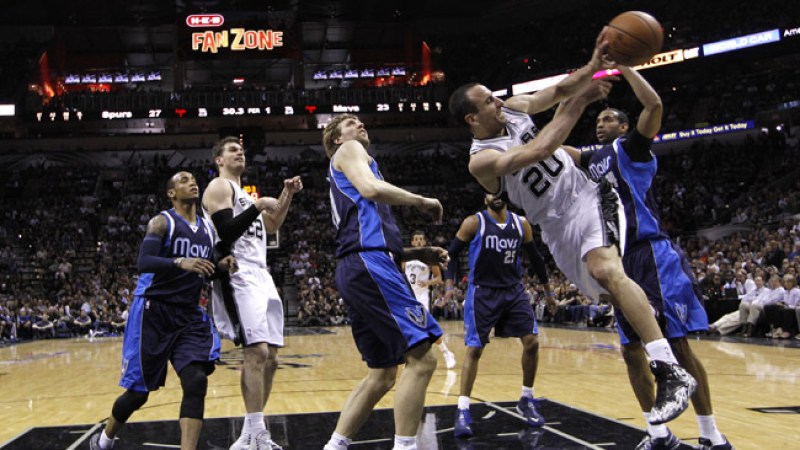 Spurs derrotan a los Mavericks 109-103