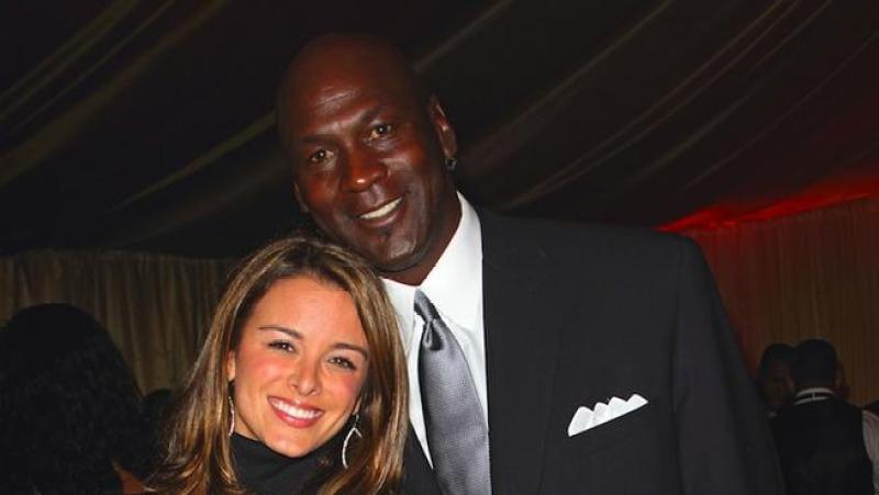 Jordan su esposa Ivette Prieto.
