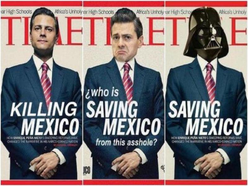 Se burlan de la portada de Time en redes
