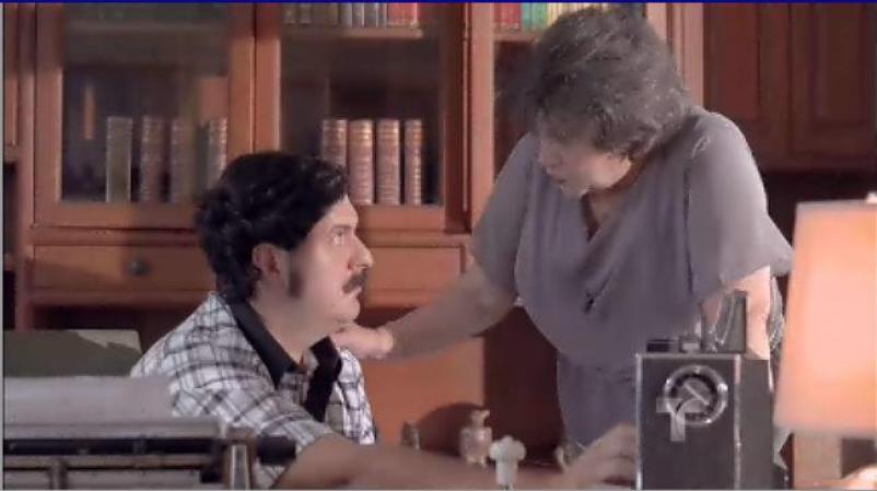 Aunque Pablo Escobar niega también a su madre sus vínculos con la muerte de Don Guillermo Cano y del atentado del Dr. Chacón, ésta le hace saber muy claramente que no la engaña.