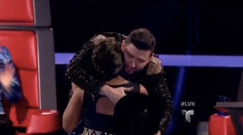 Natalia la última finalista de la noche.