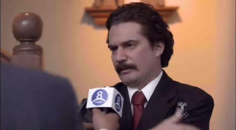 Galán, en entrevista de televisión, acusa a los Motoa de estar relacionados con la muerte del Ministro Lara.