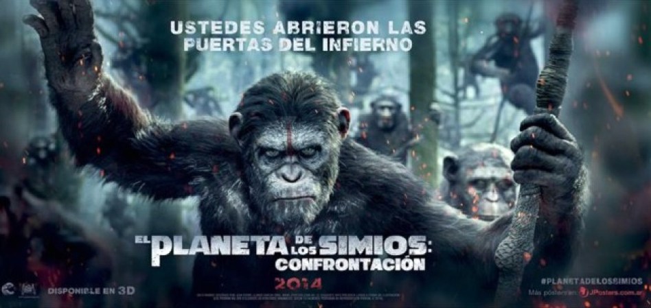 La cinta se basa en los últimos días de la civilización humana y el principio de lo que será el imperio de los simios, fundado por el líder de los primeros primates inteligentes, "César", interpretado por Andy Serkis.