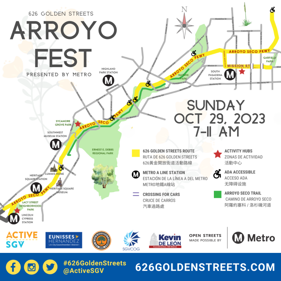 ArroyoFest Map.
