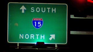 Interstate-15-highway-sign