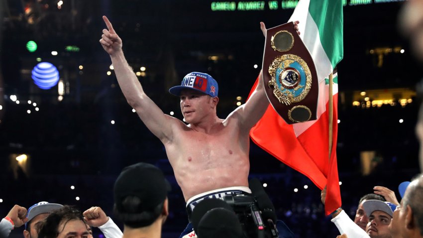 El mexicano Canelo Álvarez colocará sus huellas en el ...