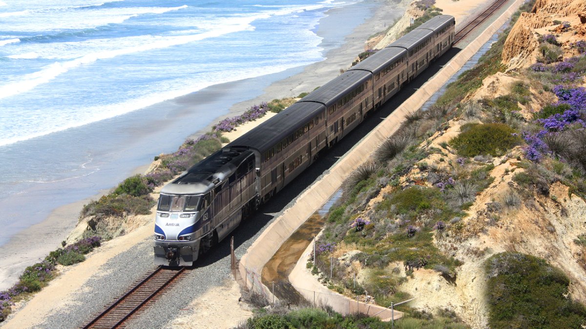 Resumption of train service between Orange and San Diego counties