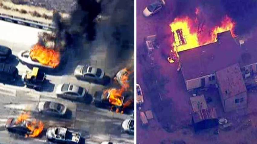 incendio-maleza-cajon-pass-california-carros-casas-destruidas