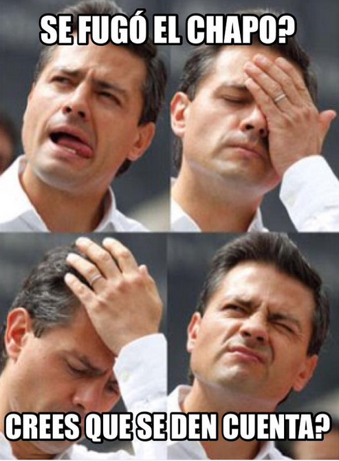 Gratuit Images Los Memes De La Fuga Del Chapo Guzman Telemundo 52 le plus cool salutations