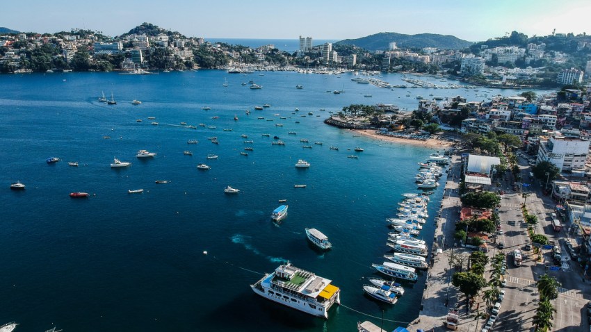Bahía de Acapulco, en México.