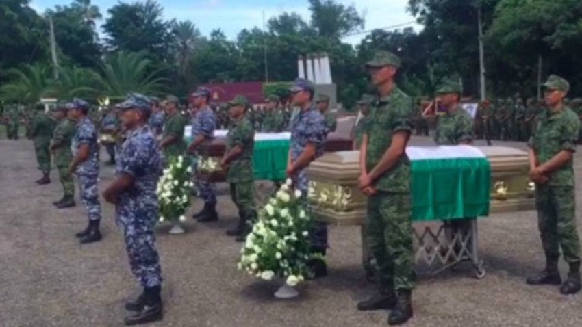 militares-muertos-honores-mexico
