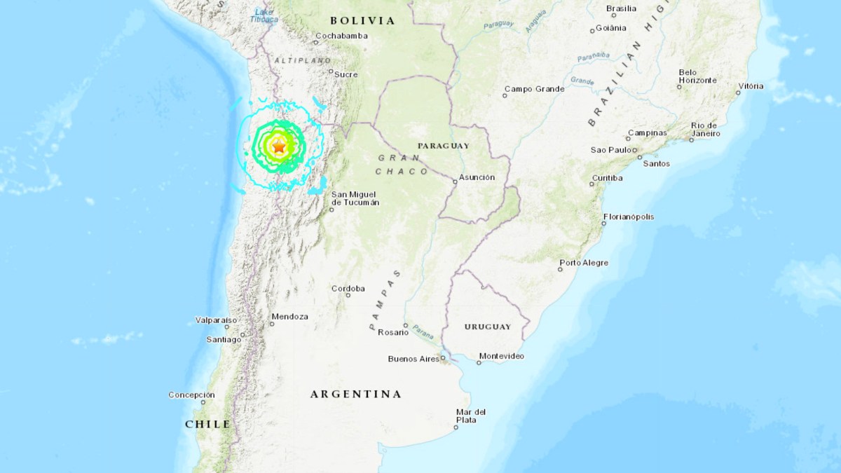 Chile: Terremoto de magnitud 6.8 estremeció el extremo norte 
