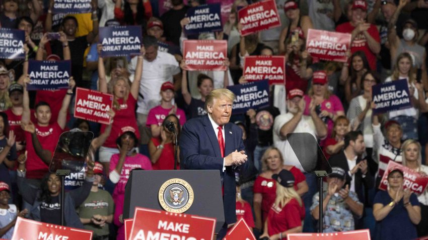 Trump en Tulsa