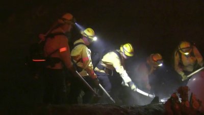 Incendio Highland crece a 2,200 acres sin contención alguna