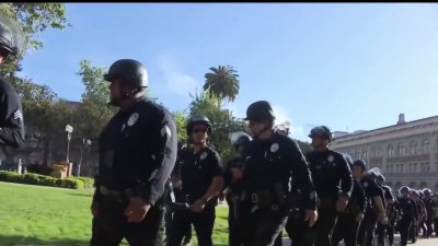 Detenidos y medidas de seguridad tras protestas en USC