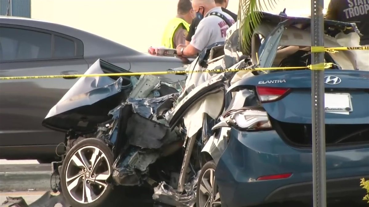 Accidente en el oeste de MiamiDade deja cuatro muertos Telemundo 52