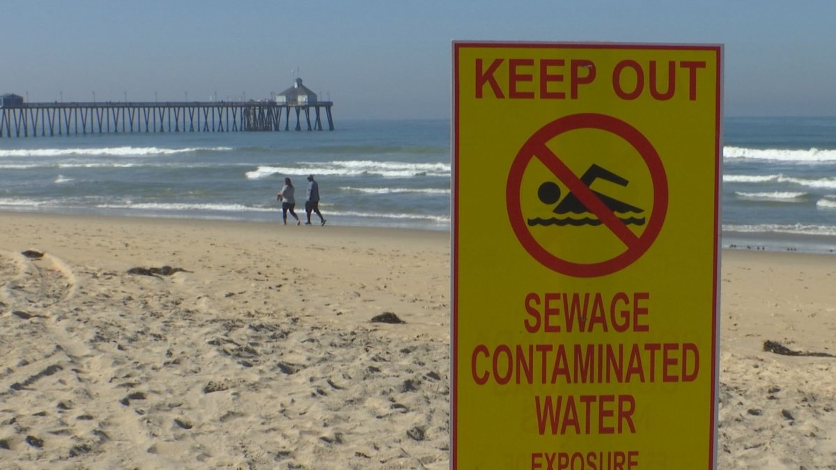Sewage spill forces closure of beaches in Long Beach