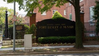La base militar Fort McNair en DC.