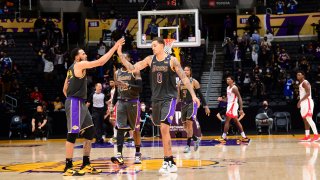 Houston Rockets v Los Angeles Lakers