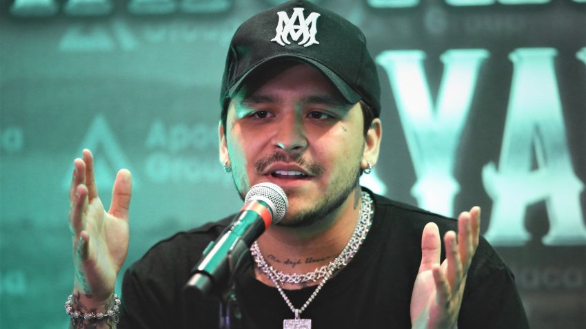 Christian Nodal cancela concierto tras protesta de un millar de personas