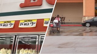 shopper at Inland Empire store