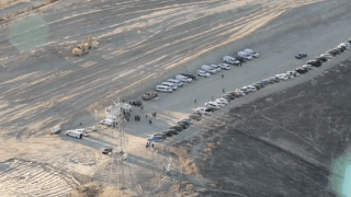 Authorities search a landfill north of Los Angeles.