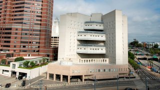 Outside view of the Metropolitan Detention Center