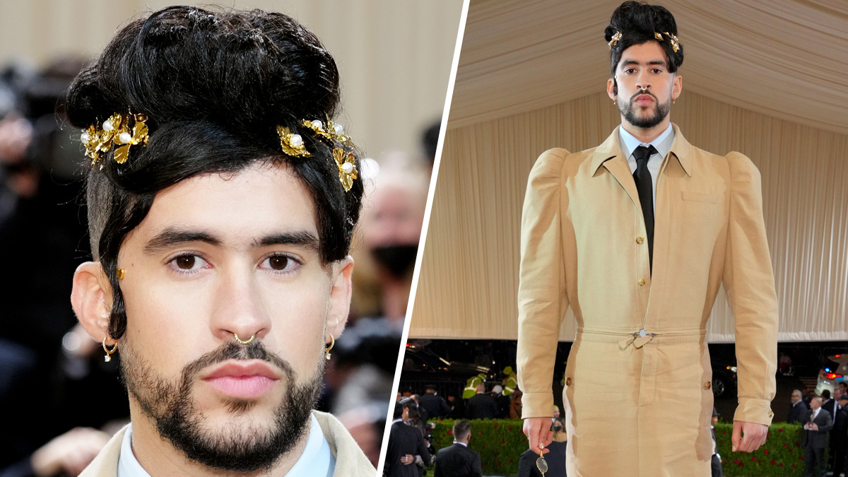 Bad Bunny En La Met Gala 2022 Telemundo 52