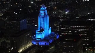 Vin Scully city hall - august 3