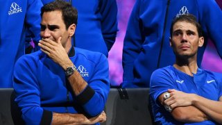 Roger Federer y Rafael Nadal