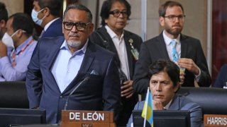 Councilmember District 1 Gil Cedillo and Councilmember District 14 Kevin de León are pictured.