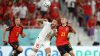 Segundo tiempo: Marruecos pone el 1-0 y sorprende a Bélgica