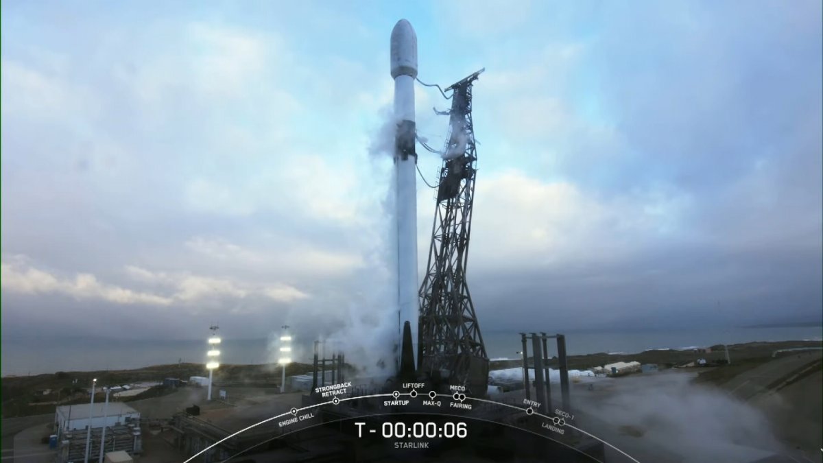 Lanzamiento del Falcon 9 desde la costa de California – Telemundo 52