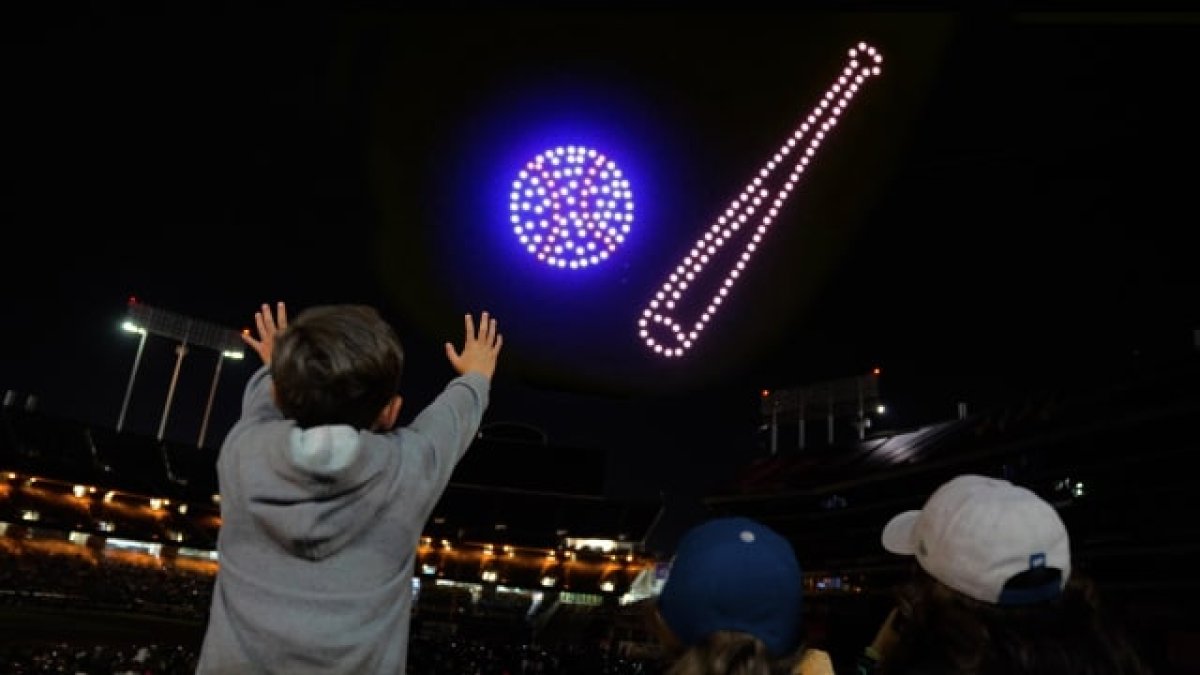 The Dodgers will host a drone show at select games