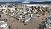 In photos: Pajaro River levee failure leaves entire community flooded in Monterey County 2 GettyImages 1248047966