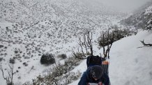 Two boys survive after being trapped for three nights in snow-capped mountains in California 1 snow storm cole white riley ramirez 2