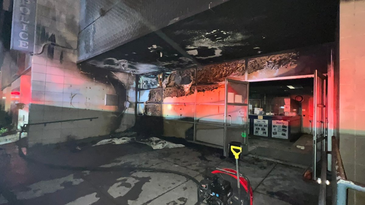 LAPD station suffers $1 million in damage from arson attack