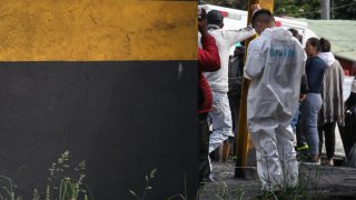 Los accidentes en minas colombianas no son raros. Una explosión en una mina en Sutatausa, en marzo pasado dejó 11 mineros muertos.