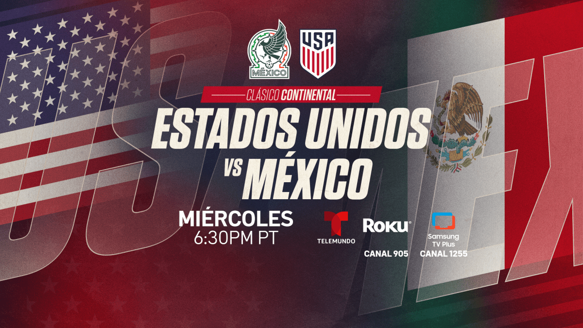 Fútbol en vivo AHORA, ver México vs. Estados Unidos: sigue los partidos de  hoy 12 de noviembre programación y guía de TV por Eliminatorias