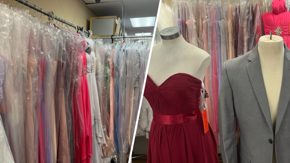 A business owner will give away prom dresses in Santa Ana