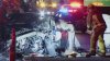 Un muerto y tres heridos en accidente en autopista 110 en el centro de Los Ángeles