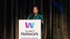 Alejandra Ortiz participa como maestra de ceremonias para el almuerzo anual de la red WICT