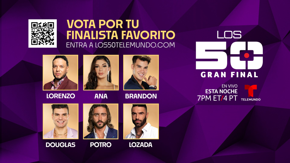 Cómo votar en Los 50 – Telemundo 52