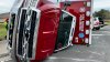 En video: el dramático choque entre una ambulancia y un autobús con estudiantes