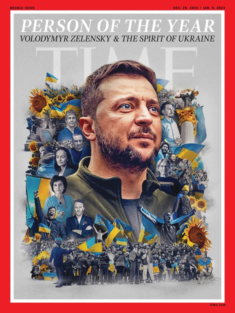 2022: Volodymyr Zelensky