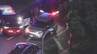 Stolen car pursuit ends in arrest in Inglewood